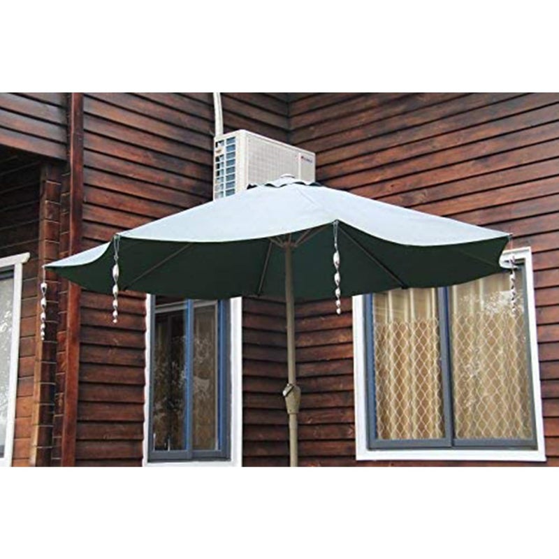 JUNIQUTE Bird Wind Twisting Scare Rods Reflective Ornamental Spiral Device Bird deterrents for Outside(12") (Set of 12) - Image 4